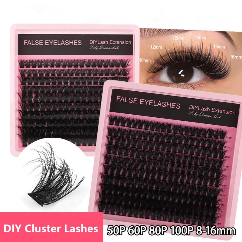 New 10Row 140 Clusters Fluffy  - огляд і ціна Eyelash Extension Individual