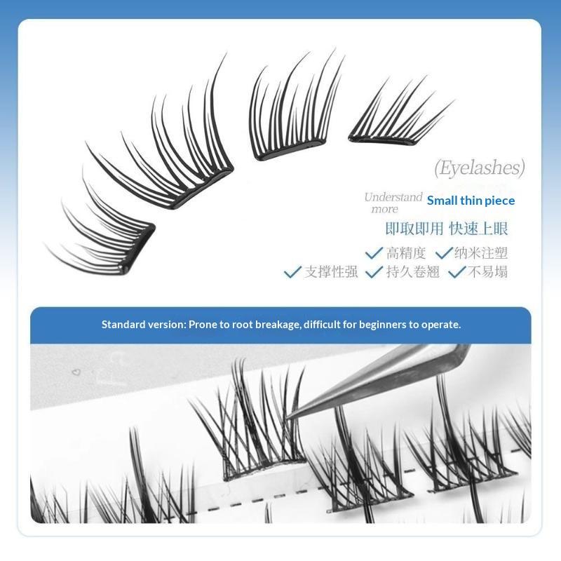 Fox Eye Manga Cluster Lashes F - огляд і ціна Eyelash Extension Individual