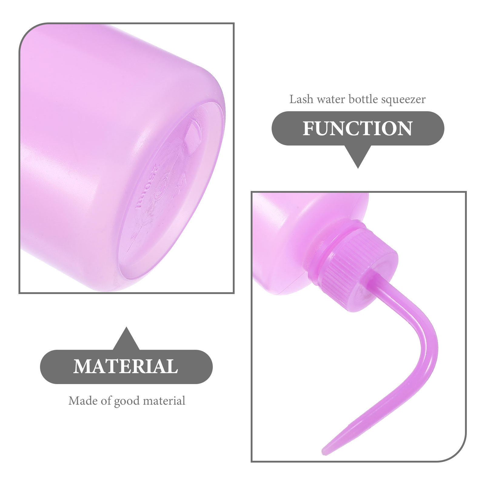 2Pcs Lash Washing Bottle Eyela - огляд і ціна Eyelash Extension Wash