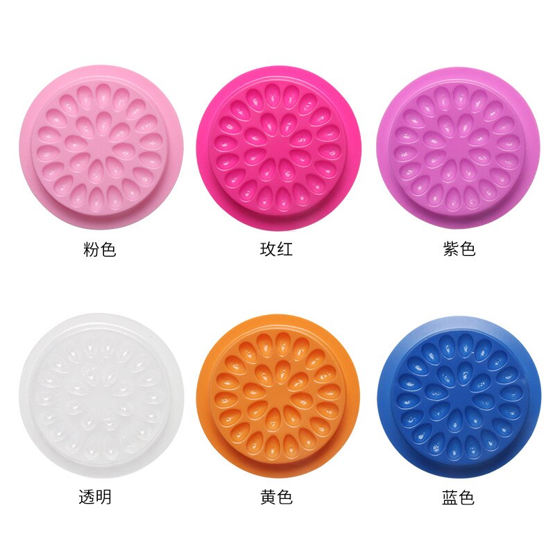 100pcs Eyelash Glue Holder Eye - огляд і ціна Eyelash Extension Examples