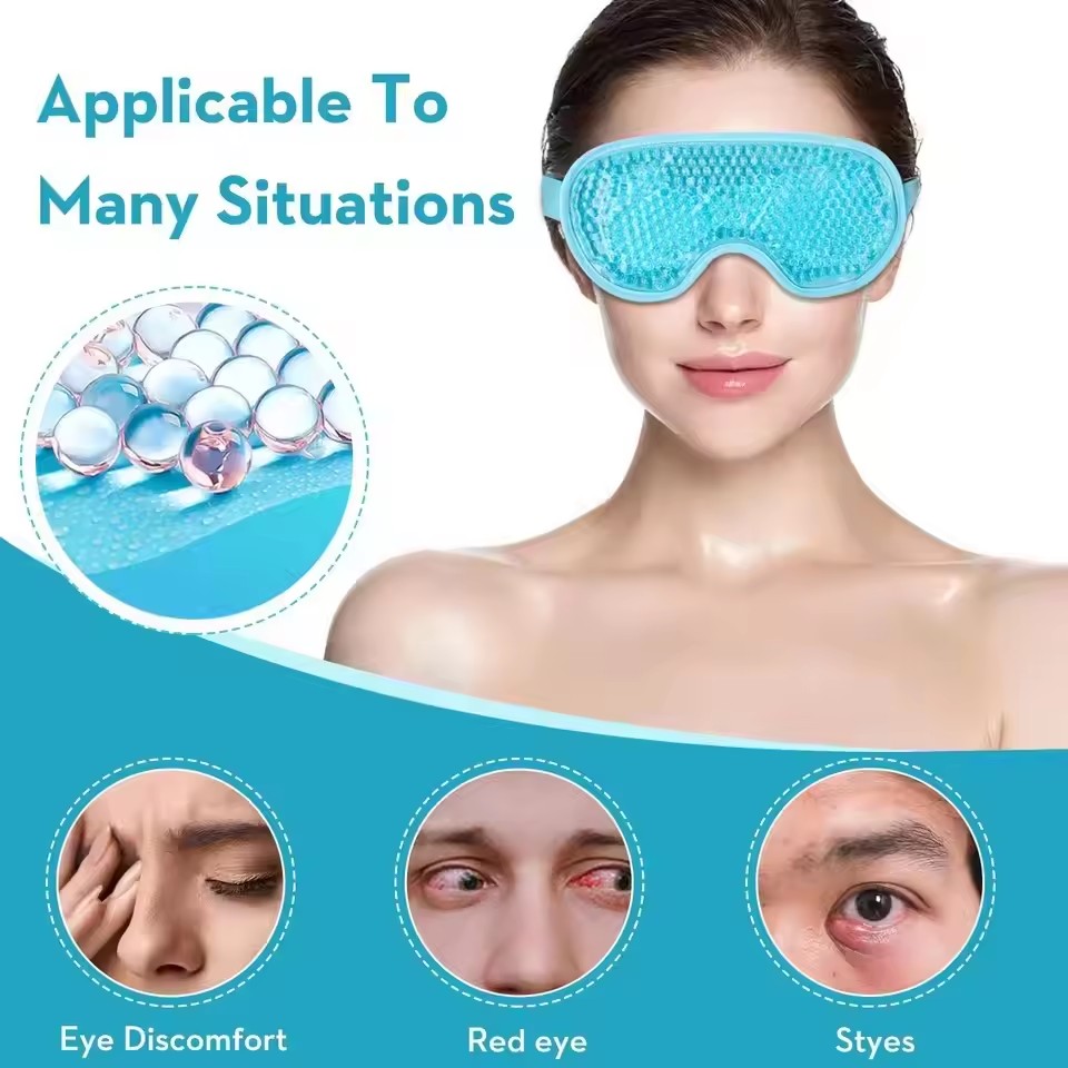 1pc Eye Mask, Hot and Cold Com - огляд і ціна Under Eye Gel