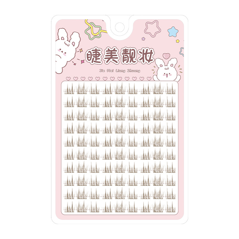 Sunflower Lashes Brown Manga F - огляд і ціна Eyelash Extension Douyin
