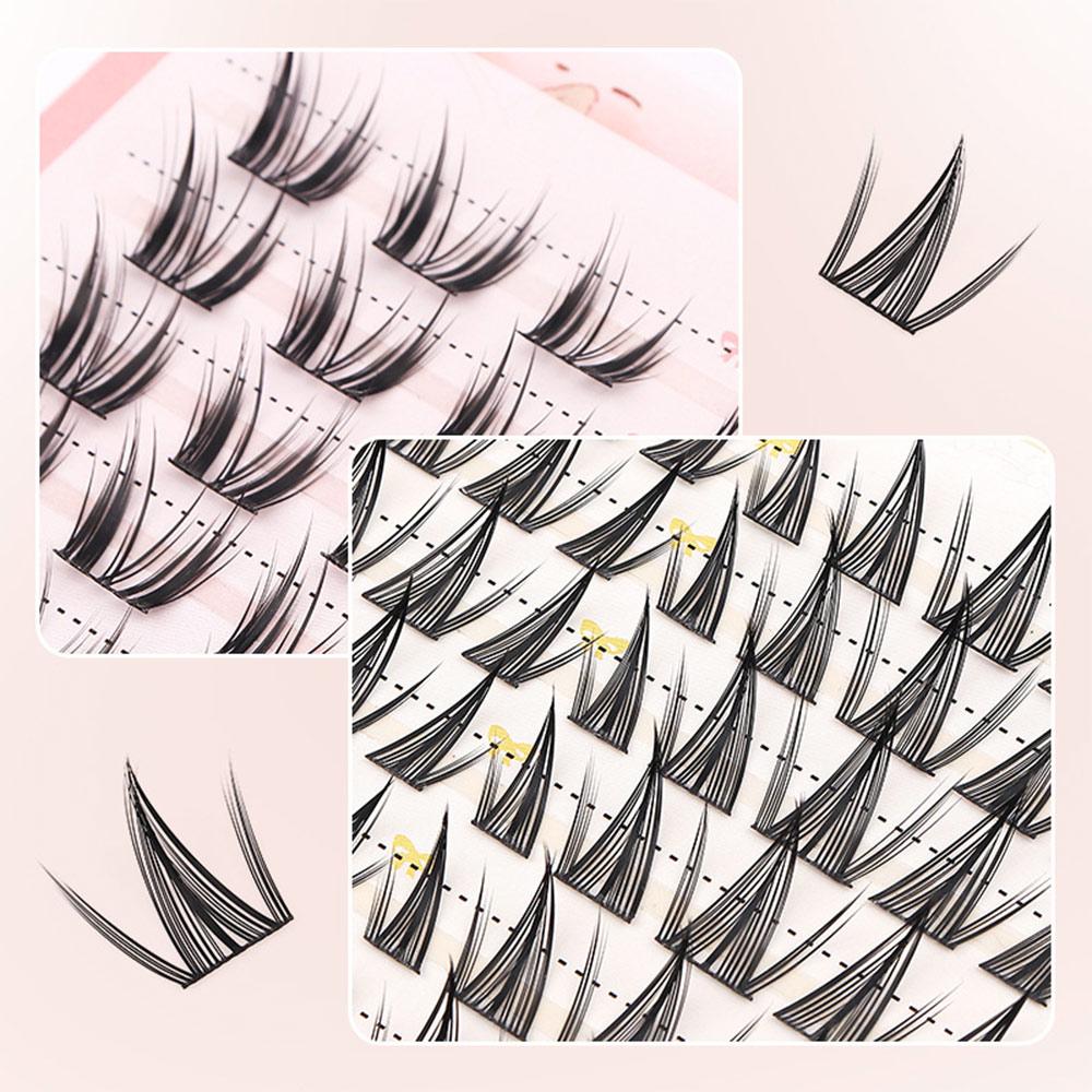 60/100Pcs Natural Fairy Lash C - огляд і ціна Eyelash Extension Wet Look