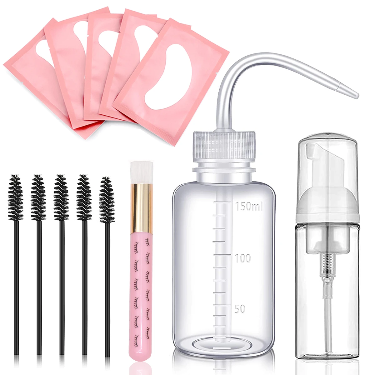 13Pcs Eyelash Extension Cleani - огляд і ціна Eyelash Extension Wash