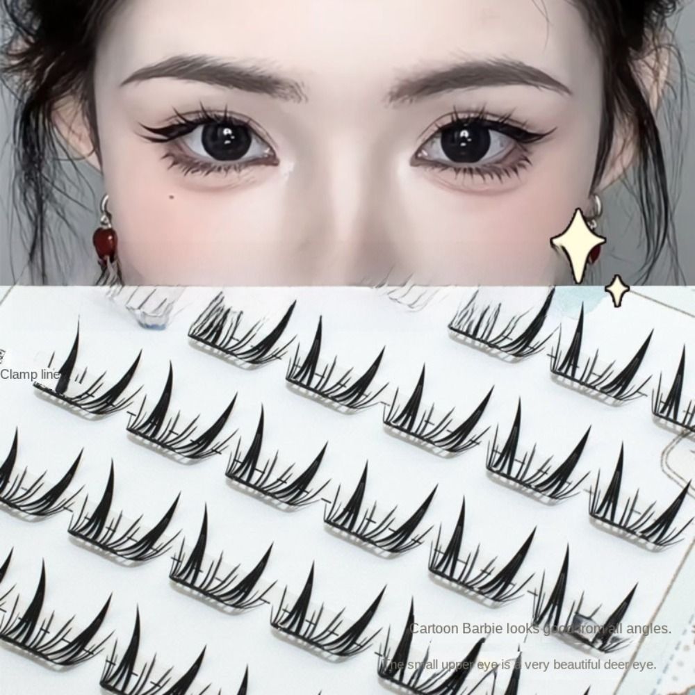 Fashion Fluffy No-Glue False E - огляд і ціна Eyelash Extension For Men