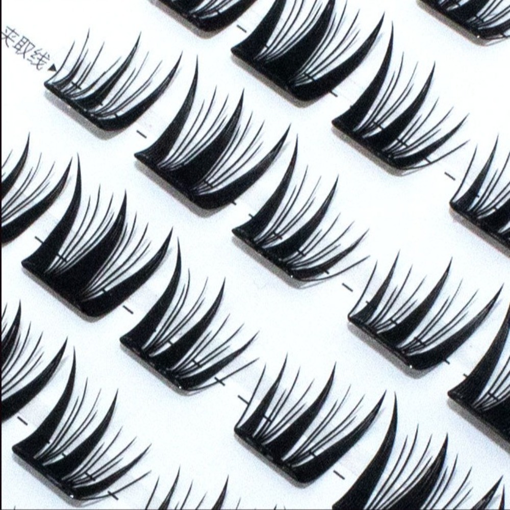 Fashion Fluffy No-Glue False E - огляд і ціна Eyelash Extension For Men