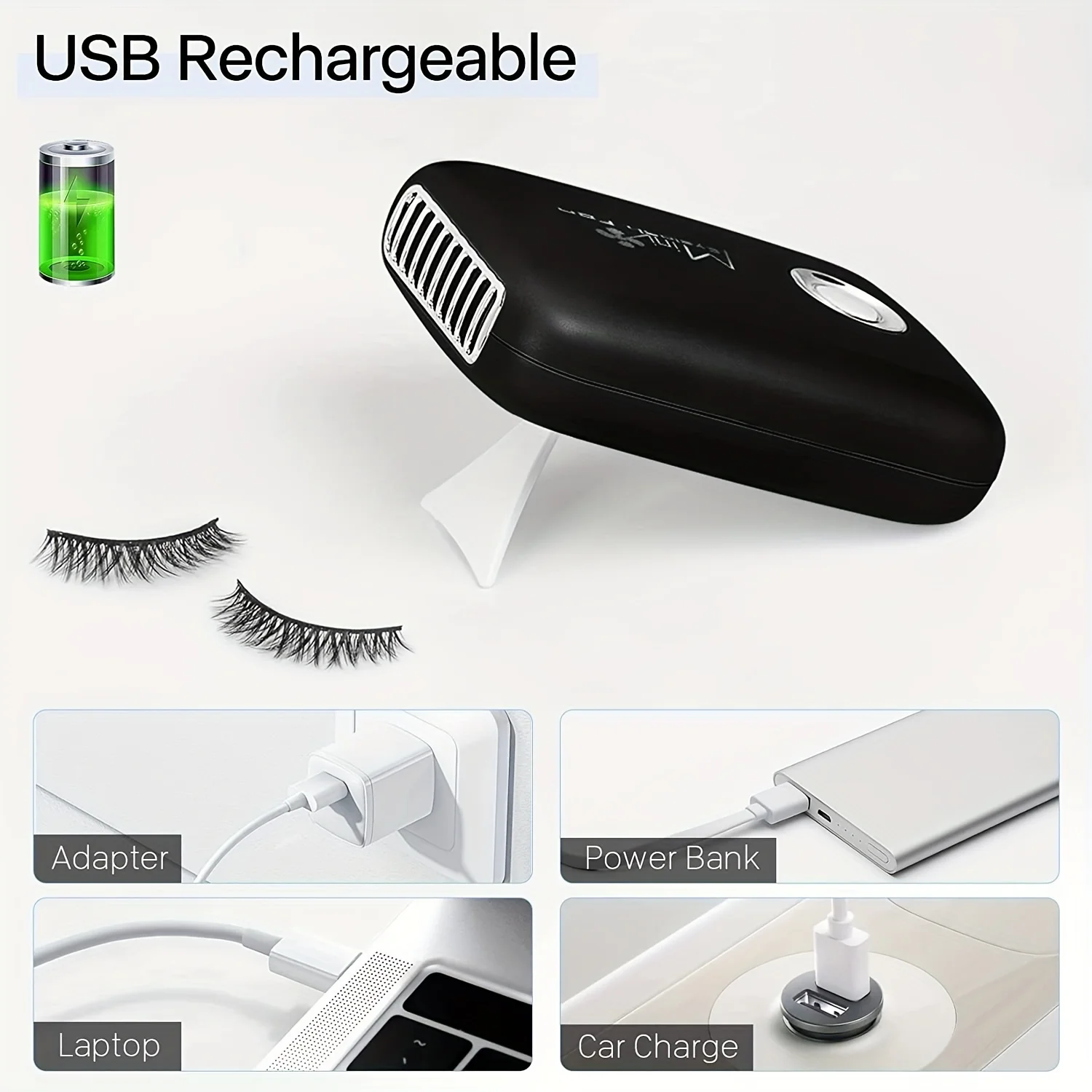 Mini Lash Fan Portable Eyelash - огляд і ціна Eyelash Extension Fan