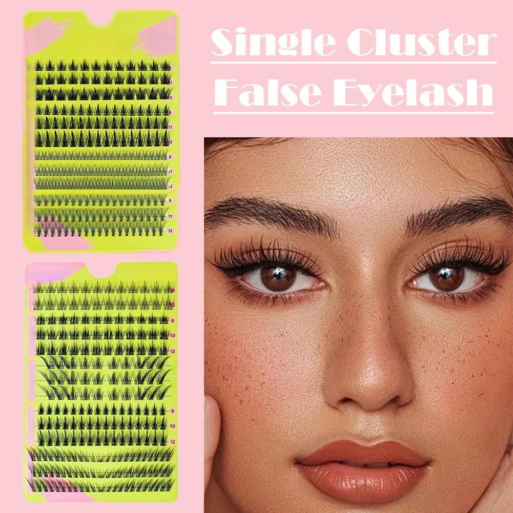Natural Cluster False Eyelashe - огляд і ціна Eyelash Extension Volume Cat Eye