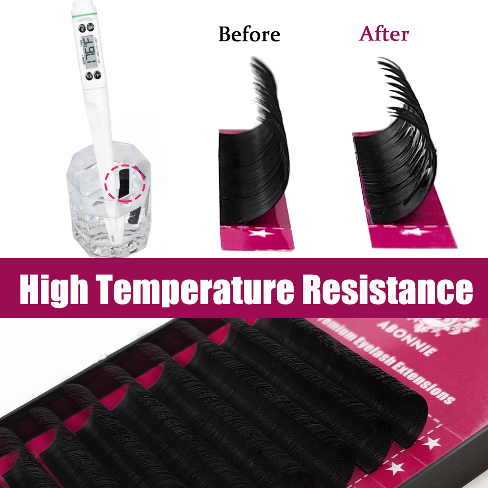 Abonnie 8-17mm Faux Individual - огляд і ціна Eyelash Extension For Asian Eyes