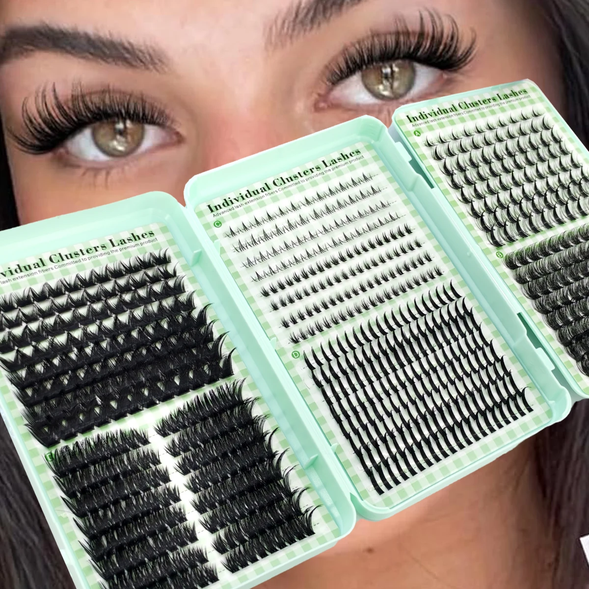 AMSDCN Manga Lash Clusters 780 - огляд і ціна Eyelash Extension Wet Look